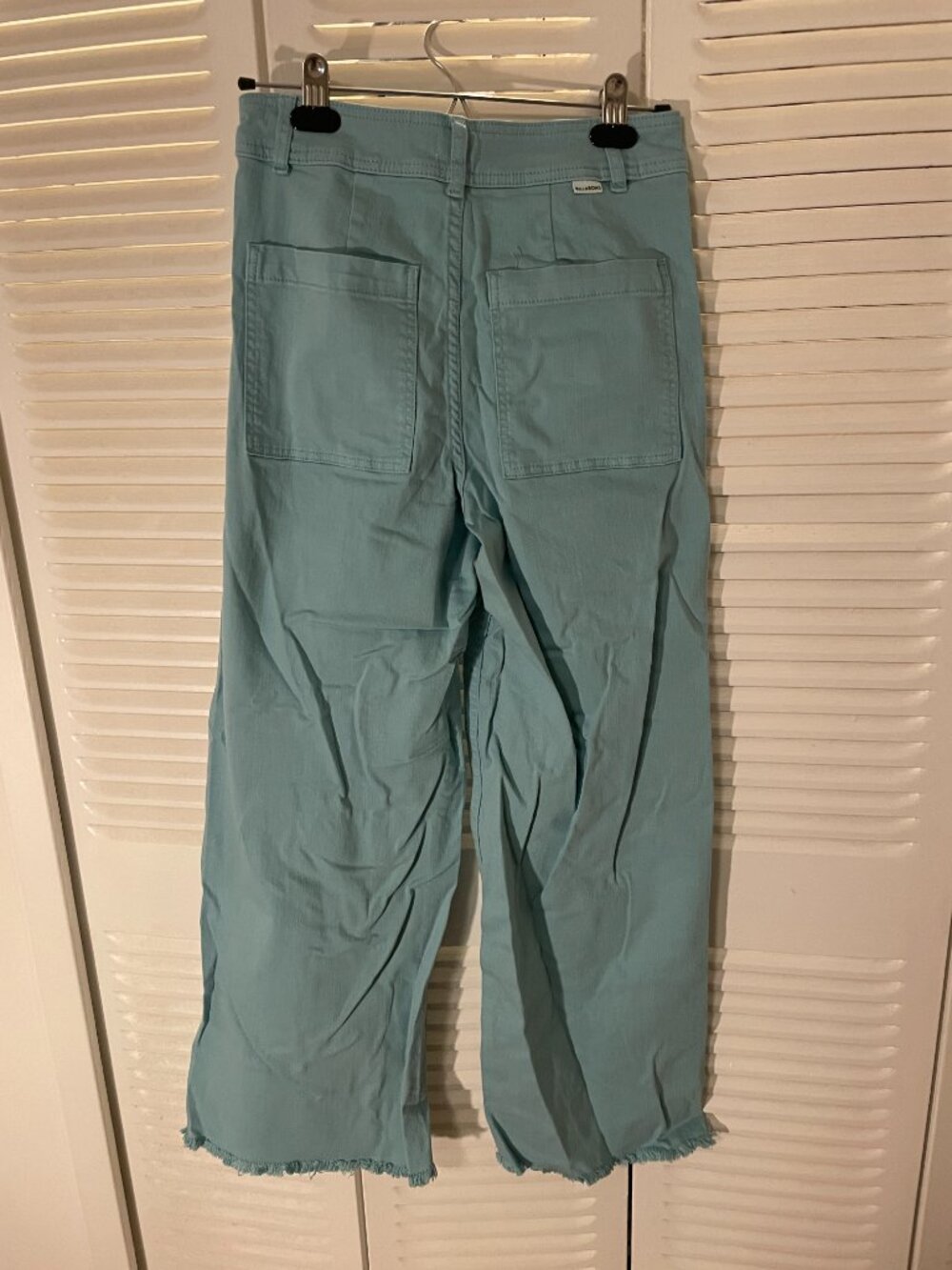 Billabong Free Fall High-Waist Twill Pants - Misty Blue - Picture 9 of 9